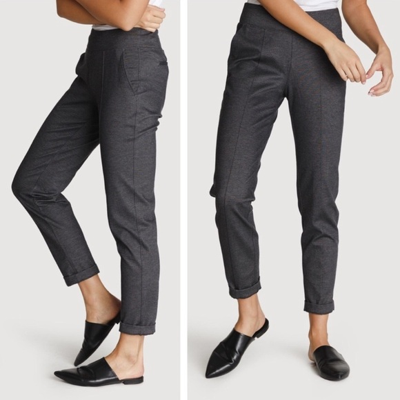 Kit and Ace On Repeat Pintuck Ponte Trouser Pants Deep Green Women’s Size 4 - Picture 3 of 3